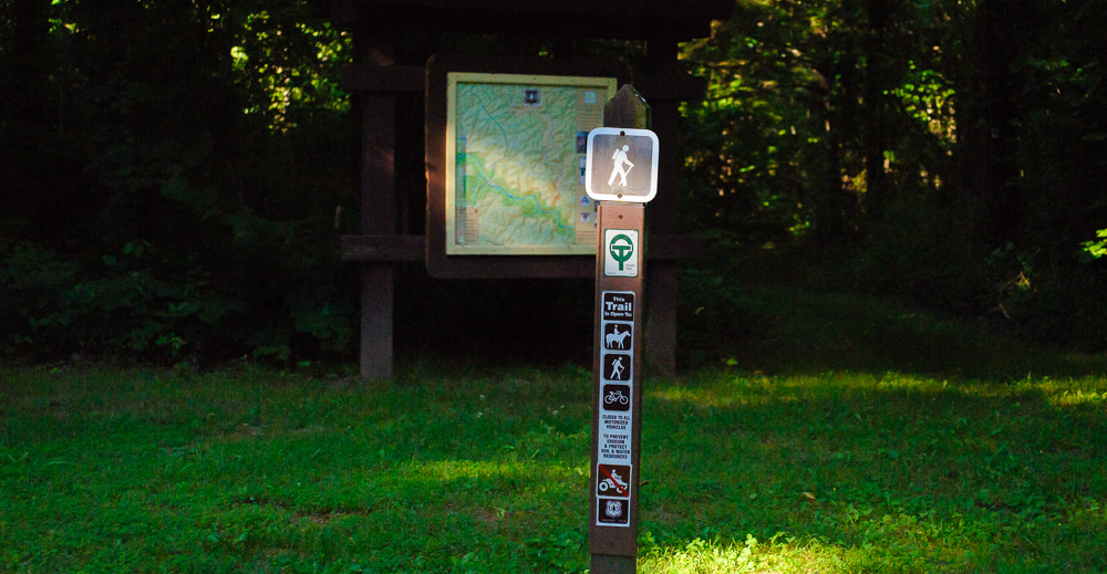 Hiking trail.