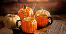 Pumpkin drinks.