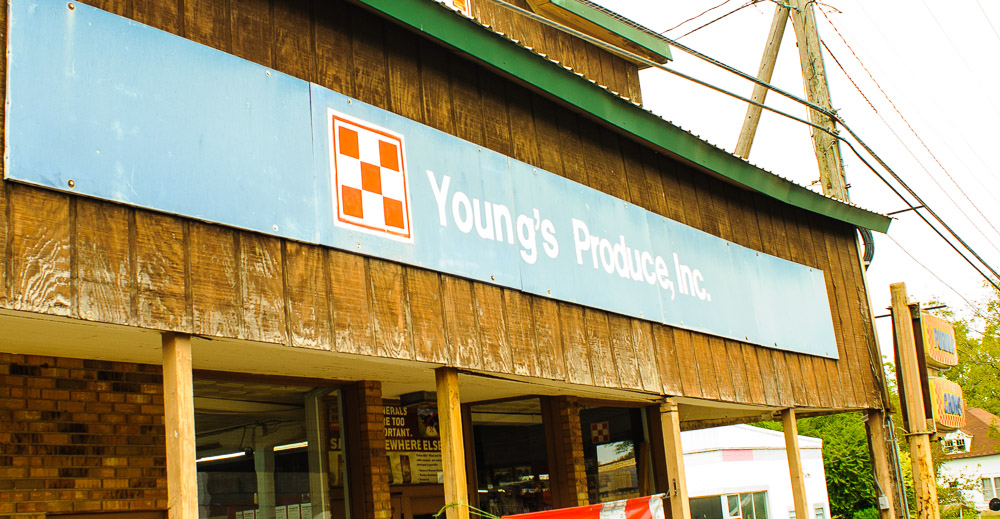 Young's Produce in Alton, Missouri.