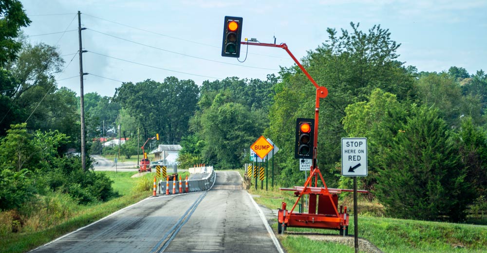 HWY 160 Alton Mo bridge construction.