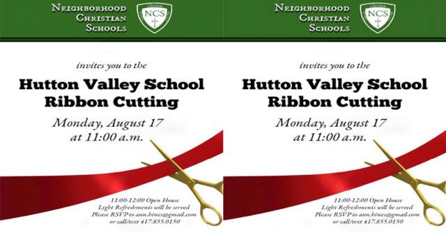 Hutton Valley Ribbon Cutting