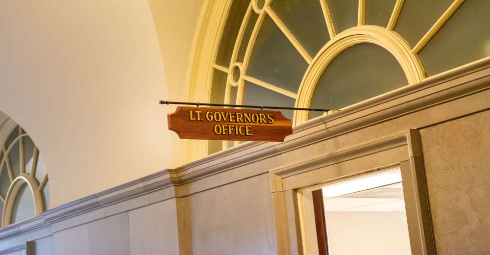 Lieutenant Governor of Missouri sign.