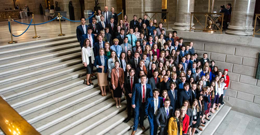 Missouri II TeenPact Class group photo of 2022.