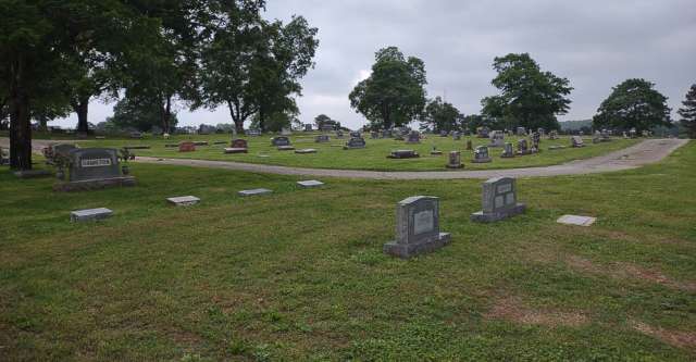 A cemetery