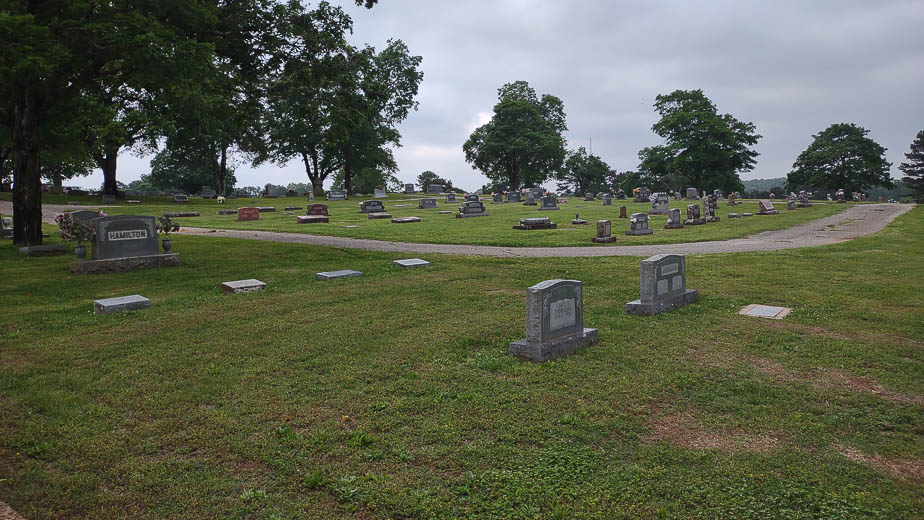 A cemetery