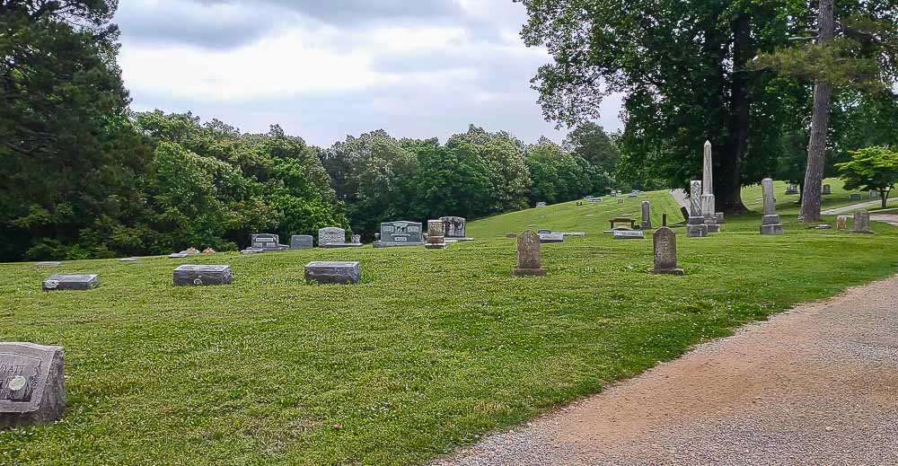 A cemetery