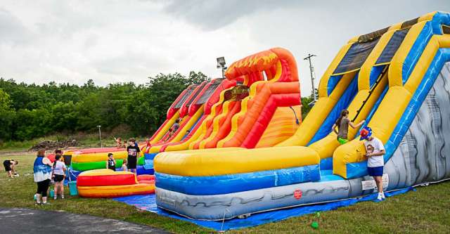 Bounce houses