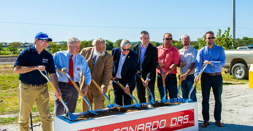 groundbreaking ceremony for WP overpass