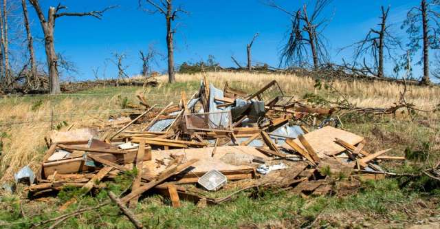 strong wind damage