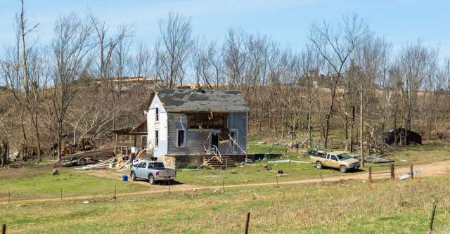 strong wind damage